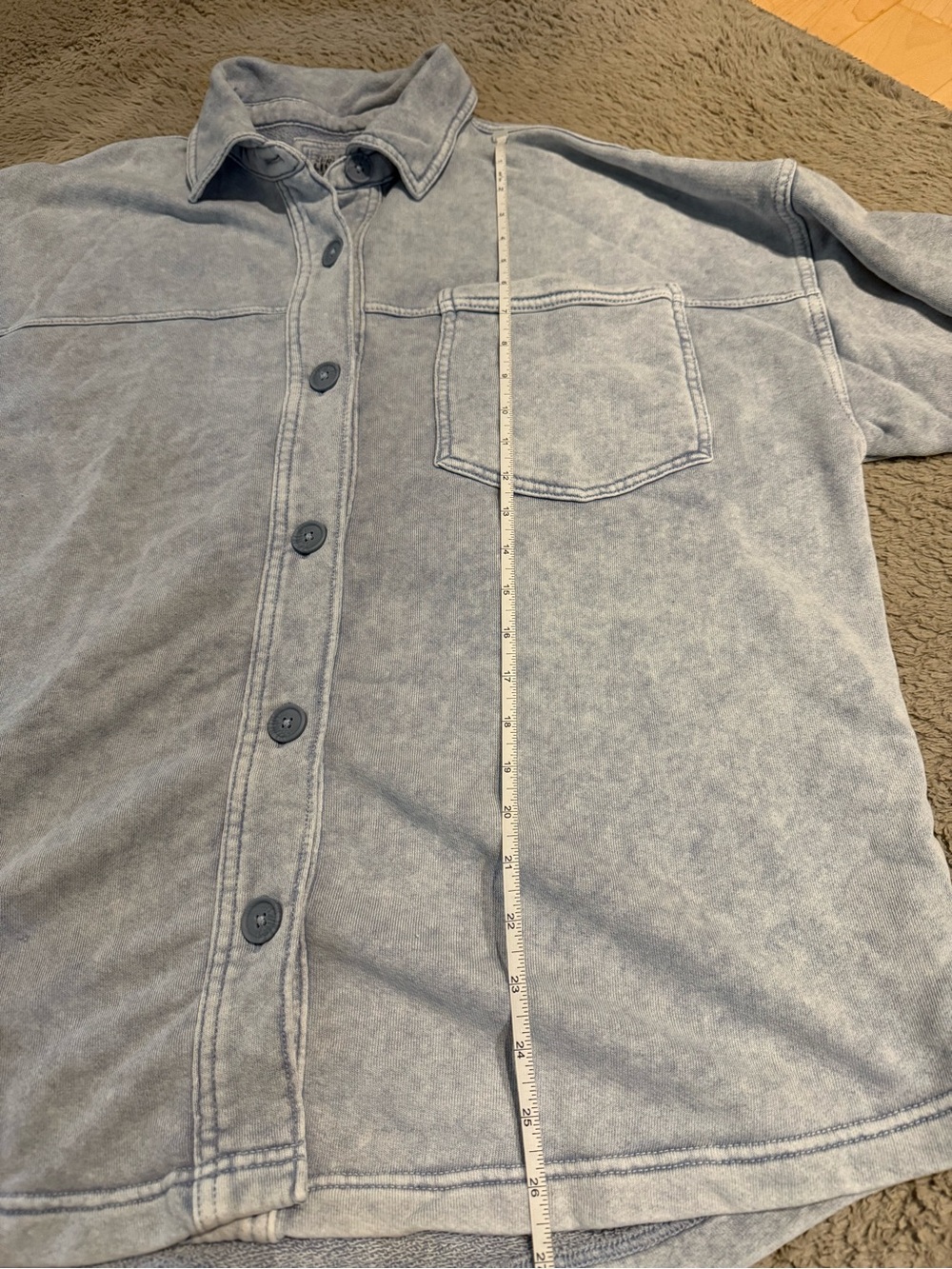 AE Fleece Button Down - Picture 8 of 8
